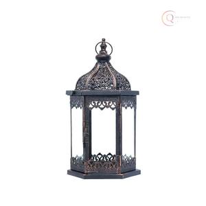 Lanterne porte-bougie en métal de qualité supérieure pour les célébrations et les fêtes du Ramadan |   Étanche et durable, personnalisable - Product Image 1