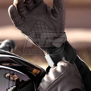 Gants de moto sur mesure Design confortable en cuir antidérapant pour une utilisation sportive en hiver en vente! - Product Image 2