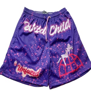 Pantalones cortos atléticos unisex para correr con logotipo personalizado para gimnasio, playa, baloncesto, Jogging, pantalones cortos para hombre, diseño de patrón sólido de algodón 100% - Product Image 3