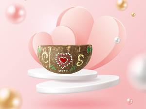 Tazón de Cáscara de Coco Hecho a Mano de Estilo Orgánico, Tazón Natural Ecológico para Cocina, Comedor, Servir y Decoración del Hogar - Product Image 2