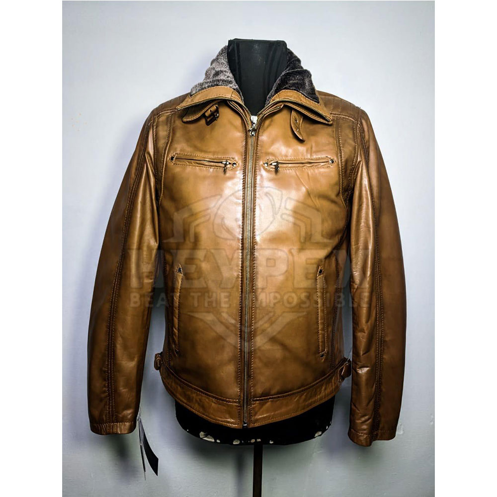 Wholesale Pigskin Leather Jacket Suitable for Winter Wear