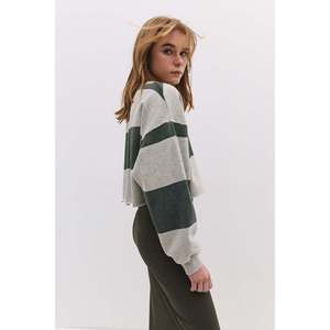 Sudadera Corta a Rayas - Product Image 3