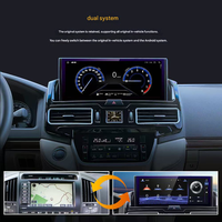 Autoradio Android 12,3 pouces pour LC200 2007-2020 8 Go + 128 Go 8 cœurs, conserve le système double d'origine |   CarPlay HiCar DSP GPS OBD2