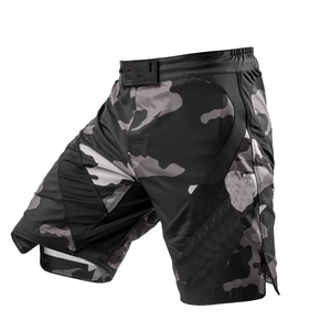 Pantalones cortos de camuflaje Muay Thai para diseño de logotipo personalizado Grappling Fight Kick Boxing Shorts MMA Pantalones cortos de artes marciales - Product Image 1