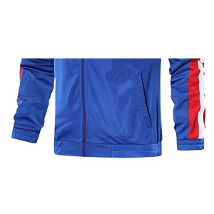 ชุดวอร์มสำหรับผู้ชายชุดเสื้อแจ็กเก็ตและกางเกงออกกำลังกายสำหรับวิ่งฟิตเนสชุดกีฬา - Product Image 6