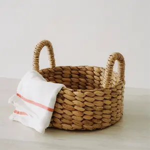 Caja de cesta de almacenamiento de hierba marina elegante hecha a mano para Cocina Casera nueva llegada con MOQ bajo - Product Image 6