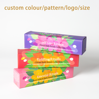 Boîtes d'extrémité en carton blanc ivoire pur de luxe personnalisées éponge expédition en gros accessoires pour crème contour des yeux nettoyant pour le visage