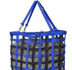 Bolsa de Heno para Caballos de Alta Calidad, Multicolor, de Cuatro Lados, de Alimentación Lenta, con Dos Correas para Colgar, Fácil de Usar - Product Image 2