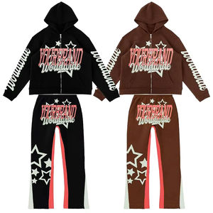 Survêtements de Sport personnalisés à impression bouffante pour hommes Jogging vêtements chauds survêtement décontracté vêtements de mode survêtements fabriqués au Pakistan - Product Image 2