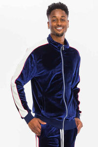 OEM proveedor y fabricante de ropa deportiva chándales hombres cremallera chándal gimnasio Atlético chándal en precio barato - Product Image 6