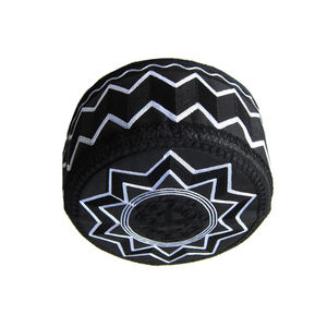 Nouvelle Casquette de Prière Islamique Personnalisée Imprimée Omani pour Hommes Musulmans, Formelle, Imperméable, 100% Coton, Broderie, Vente en Gros - Product Image 2