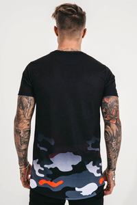 Alta calidad Low Oem Moq 240gsm 100% Camiseta de algodón Marca personalizada En blanco Liso Tallas grandes Camisetas para hombres - Product Image 2