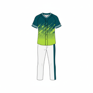 Uniforme de Béisbol Personalizado con Impresión por Sublimación, Transpirable, Ligero, de Poliéster - Product Image 6