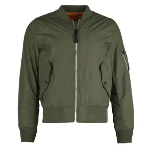 Mannen Thermische Casual Gevoerd Bomber Jas Tactische Winterjas Multi Pocket Bovenkleding Bomber Jassen