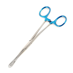 Forceps chirurgicaux OEM de haute qualité en acier inoxydable, 20 cm, forceps manuel pour éponges, courbé, certifié CE, réutilisable, médical - Product Image 5