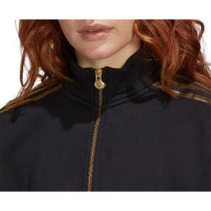 Sudadera Adidas Originals con Cierre de Cremallera, para Mujer, Color: Negro, 100% Auténtica - Product Image 4