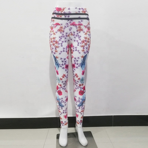 Leggings ligeros para mujer impresos digitalmente hechos de fábrica al por mayor - Product Image 4