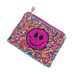 Porte-monnaie en forme de bouteille de champagne, verre à martini, broderie à la main, pochette avec pompon vert, porte-clés, portefeuille à fermeture éclair, fête par MD HANDICRAFTS - Product Image 2