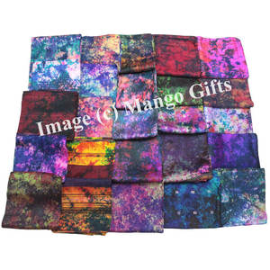 <b>Indian</b> Silk Sari <b>Scarf</b> Tie Dye Wrap Stole Dupatta Long Neckwraps for Girls Fashion Accessories with Digital Printing Wholesale - Product Image 3
