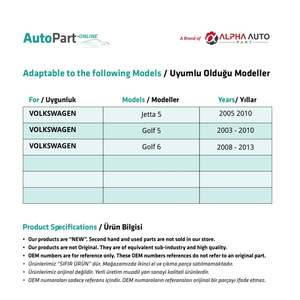 Ensemble de cadre de bouton d'ouverture de la fenêtre avant - Gauche, Gris pour Volkswagen Jetta 5, Golf 5-6 - Product Image 2