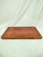 Planche à découper en bois d'érable réversible pour la cuisine avec rainure pour le jus, grande taille au prix le plus bas