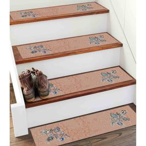 Tapis imprimé à motifs ethniques beige : design Kilim moderne, lavable en machine, Goblen - Product Image 5