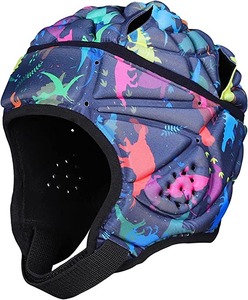 ฟุตบอลเบาะซอฟท์เชลล์ป้องกันหมวกกันน็อค EVA โฟมหมวกกันน็อคปรับนุ่มป้องกันฟุตบอลหมวกกันน็อค - Product Image 2