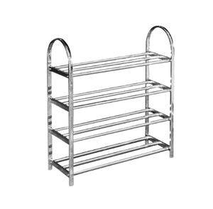 Proveedor al por mayor Estante de metal Muebles de sala de estar Estante de metal negro para el hogar y la cocina Baño Oficina Habitación - Product Image 4