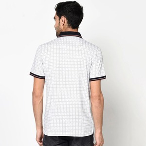 Polo de golf personalizado OEM para hombre, transpirable, 100% algodón, liso, deportivo, manga corta, logotipo bordado, sólido, personalizable para Po - Product Image 2