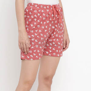 กางเกงขาสั้นผู้หญิง ฤดูร้อน แบบสั่งทำ กางเกงขาสั้นลำลองผู้หญิง ดีไซน์ปี 2026 กางเกงขาสั้นผูกเชือกสำหรับผู้หญิง ผลิตในปากีสถาน - Product Image 3