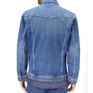Best Trending <b>Denim</b> Jeans <b>Jacket</b> For <b>Men</b> In Low Price Breathable Sustainable Covered Button <b>Denim</b> <b>Men's</b> <b>Jackets</b> - Product Image 2