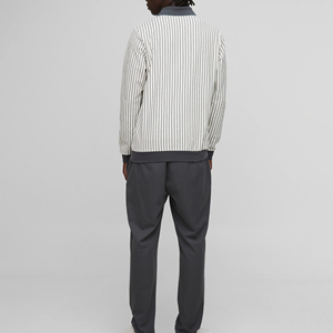 เสื้อโปโล2025สำหรับผู้ชายเสื้อโปโลผ้าฝ้าย100% แขนยาวสีคลาสสิก - Product Image 5