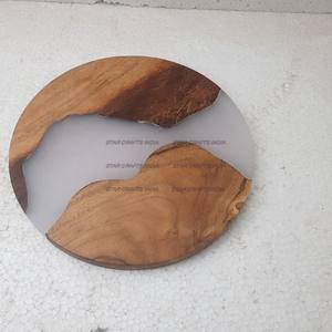 Hot Selling 2024 <b>coaster</b> Sets Stackable Resin Wood <b>Drink</b> <b>Coasters</b> for Bar Tea Beer Coffee Home and Kitchen - Product Image 6