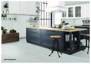 Carreaux de mur et de sol en porcelaine contemporains 600x1200 mm, texture de pierre lisse, solution d'intérieur de luxe - Product Image 4