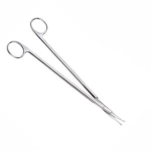 Ciseaux Debakey coudés à 45 degrés de 19cm personnalisés Instruments de microchirurgie en acier allemand Ciseaux Debakey manuels - Product Image 3