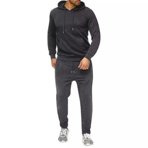 Survêtement à glissière en polaire technique personnalisé pour hommes, nouveauté, équipement de jogging surdimensionné, équipement de football imprimé avec logo, vente en gros de vêtements de sport - Product Image 4