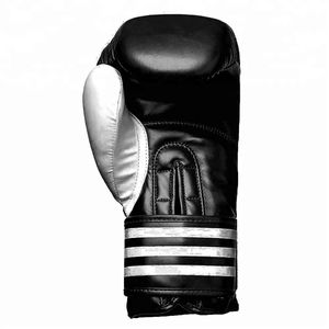 Gants de boxe personnalisés professionnels, cuir de haute qualité avec fermeture auto-agrippante, gants d'entraînement pour le sparring - Product Image 4