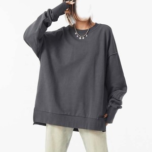 Logo personnalisé de haute qualité coton lavé à l'acide sweat à manches longues demi gants sur la main manches blanc hommes sweat à capuche hommes - Product Image 5