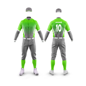 Uniforme de Béisbol Personalizado Transpirable con Estampado Digital 100% Poliéster, Cuello Redondo y Bolsillos - Product Image 5