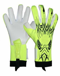 Nouveaux gants de gardien de but professionnels imperméables, réglables, respirants, à fermeture à lacets, avec bouts de doigts en latex épais - Product Image 3