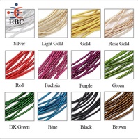 Fil de laine française 1mm bobine française or travail broderie fil de soie couture accessoires bricolage fabrication de bijoux broderie