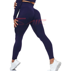 Leggings de fitness taille haute pour femmes, sur mesure, vêtements de sport de qualité supérieure avec logo pour le yoga, respirants, au prix de gros - Product Image 1