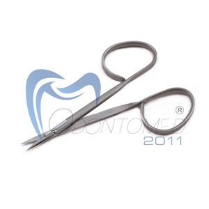 Tijeras Quirúrgicas Odontomed 2011 ODM-30-10E de Acero Inoxidable, Tipo Iris/Utilitarias, Hojas Rectas, Punta Roma, Instrumentos Quirúrgicos de la Mejor Calidad - Product Image 4