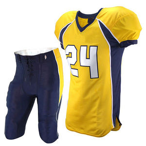 Logo personnalisé maillot de football américain classique respirant à manches courtes sublimation équipes porter pour adultes/jeunes - Product Image 4