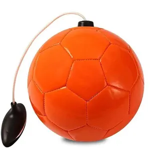 Anfänger-Trainer Übungsgürtel Größe 2/3/4/5 Fußballseil-Touch Kick Fußball mit String-Trainingsball Kick Fußball