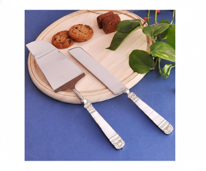 Stainless Steel <b>Cake</b> <b>Server</b> Set of 2 Eco-Friendly Refined Design for Everyday & Professional Use - Product Image 3