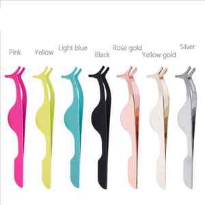 Applicateur de cils de haute qualité pince à épiler pince outil pour faux Volume extension de cils et dissolvant meilleur outil de beauté en gros OEM - Product Image 5