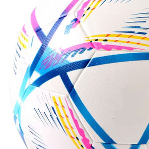 Balón de Fútbol Clásico de PU de Alta Calidad, Ligero y Duradero, Tamaño Estándar 5, Cosido a Máquina para Partidos de Ligas Deportivas al Aire Libre - Product Image 5