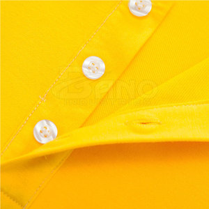 เสื้อโปโลสำหรับผู้ชายเสื้อแห้งเร็วระบายอากาศลายพื้นแบบใหม่ทำจากผ้าฝ้าย/ผ้าถักจากไม้ไผ่ - Product Image 4