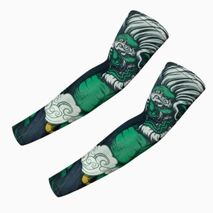 <b>Compression</b> Sports <b>Arm</b> <b>Sleeve</b>-Spandex/Polyester Eco-Friendly Water Resistant Quick Dry Breathable for Softball Baseball Cycling - Product Image 1